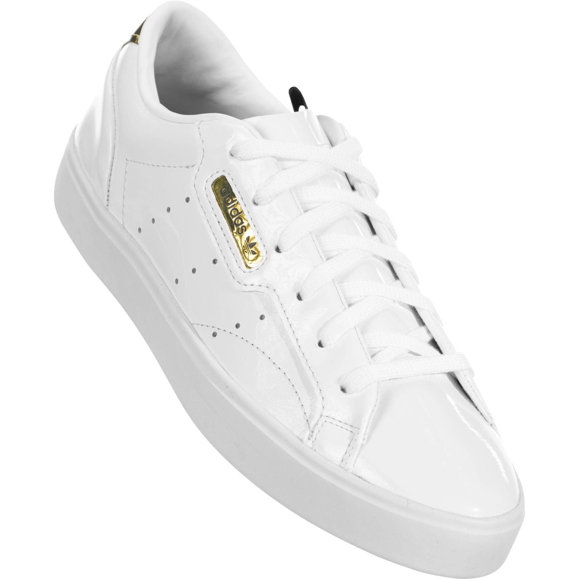 商品Adidas|美国直邮adidas阿迪达斯SleekW三叶草复古休闲板鞋fv3395金标,价格¥540,第6张图片详细描述