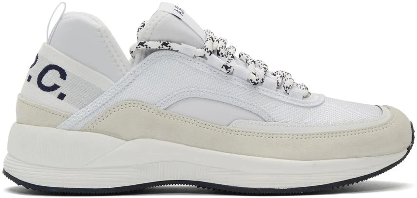 商品A.P.C.|White Run Around Sneakers,价格¥2853,第1张图片