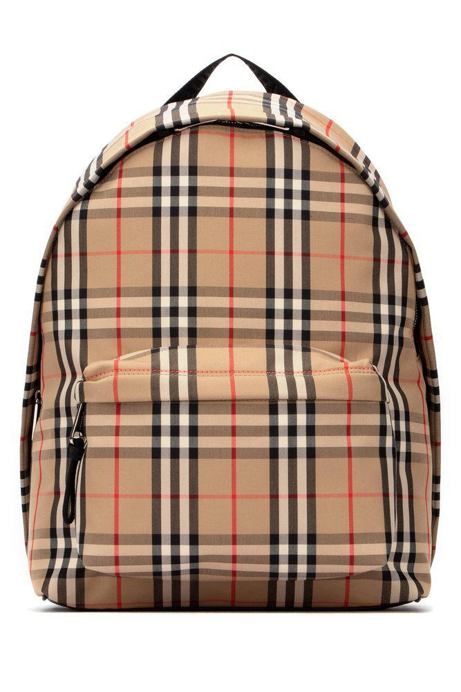 商品Burberry|Burberry Vintage Check Backpack,价格¥6775,第1张图片