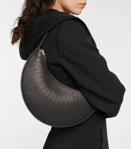 商品Alaïa|Le Demi-Lune Small leather shoulder bag,价格¥12737,第2张图片详细描述