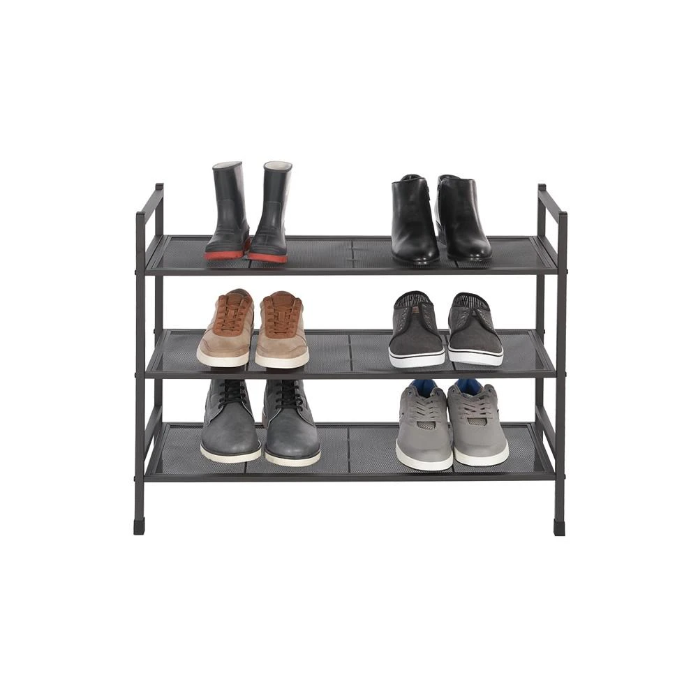 商品Neatfreak|3-Tier Stackable Metal Shoe Rack,价格¥521,第2张图片详细描述