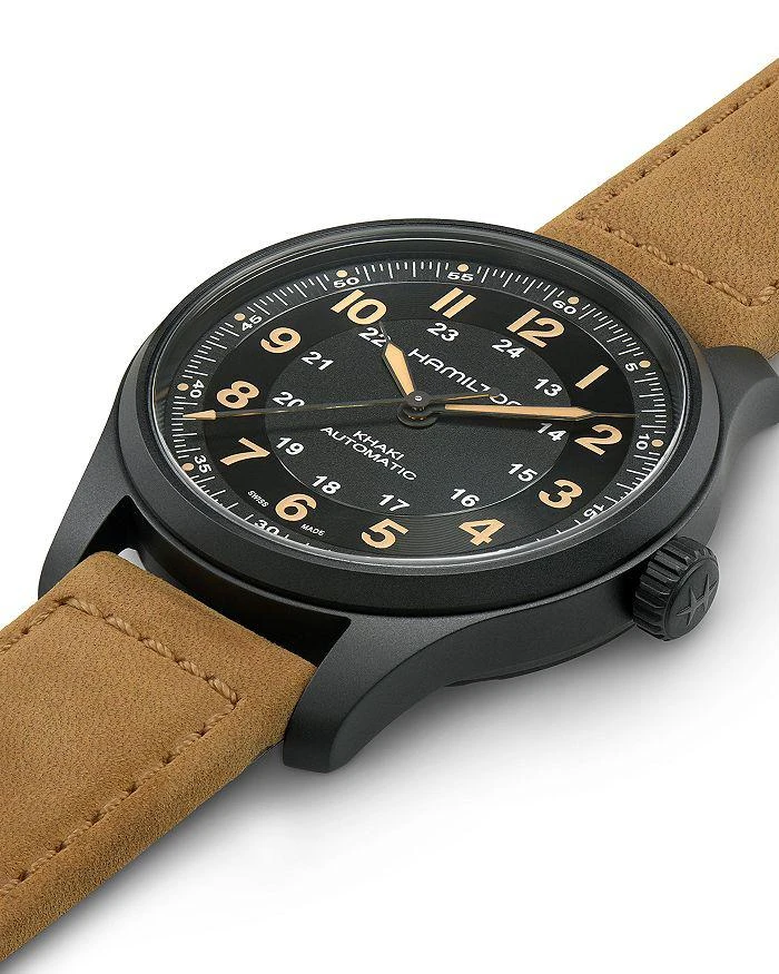 商品Hamilton|Titanium Khaki Field Watch, 42mm,价格¥8195,第3张图片详细描述