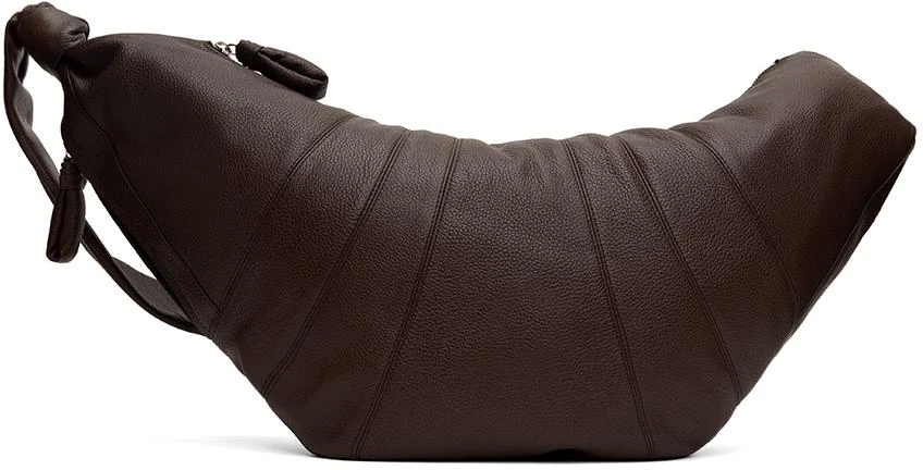 商品Lemaire|Brown Large Croissant Bag,价格¥15503,第1张图片