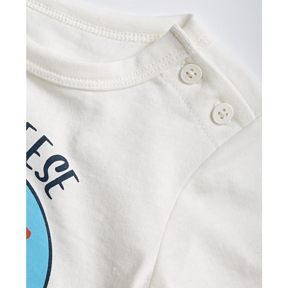 商品First Impressions|Baby Boys Say Cheese T-Shirt, Created for Macy's,价格¥28,第5张图片详细描述