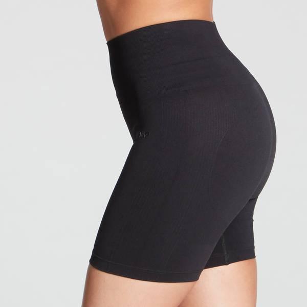 MP Women's Shape Seamless Ultra Cycling Shorts - Black商品第8张图片规格展示