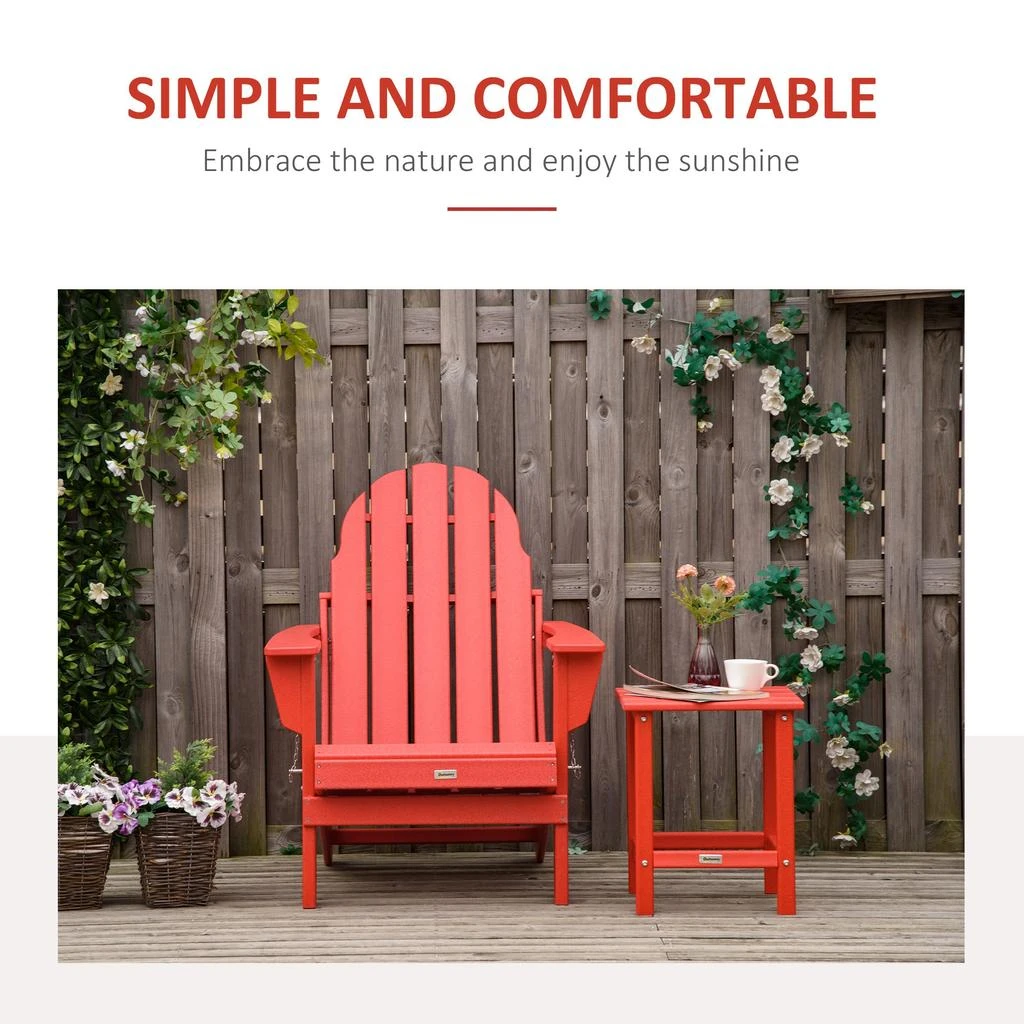 商品Simplie Fun|Folding Adirondack Chair,价格¥2544,第4张图片详细描述