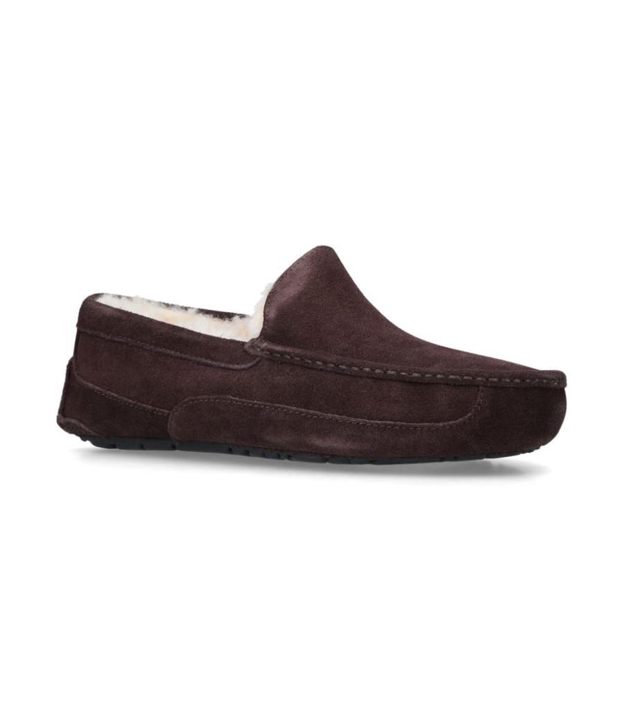 商品UGG|Suede Ascot Slippers,价格¥939,第1张图片