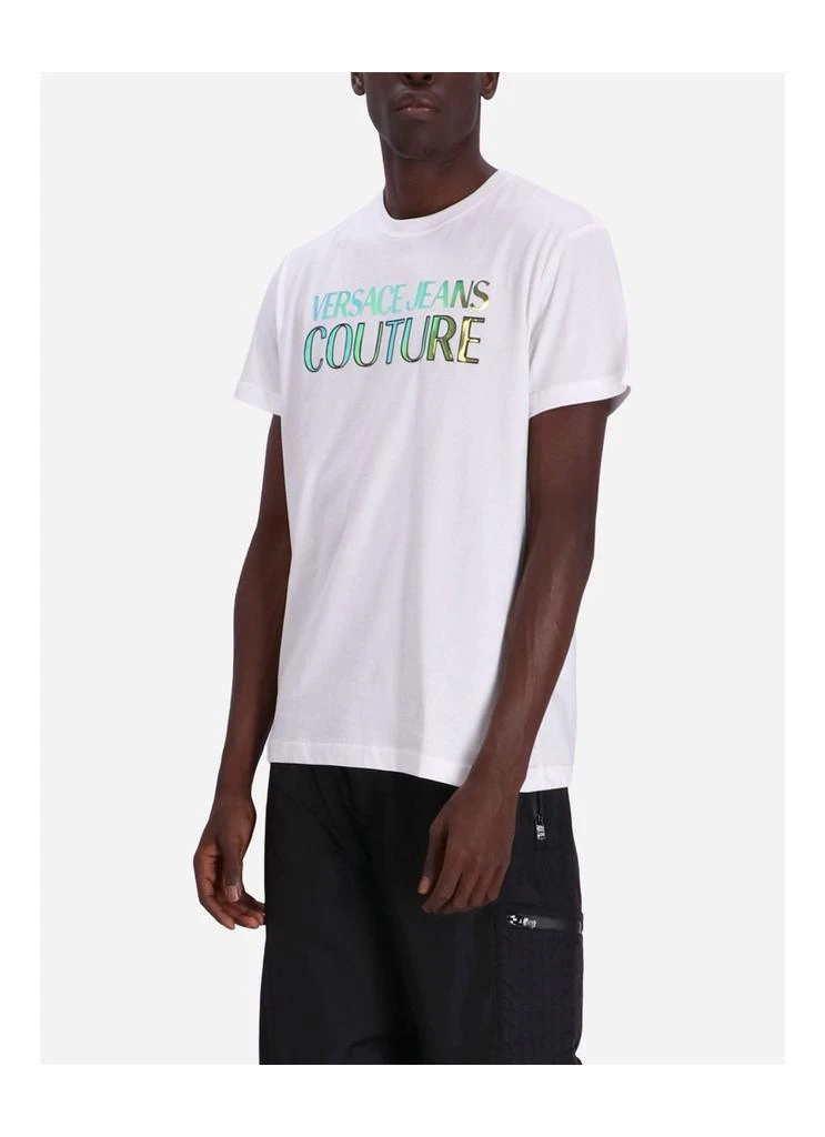 商品Versace|74UP600 S LOGO FOIL MIRROR  T-SHIRT,价格¥1555,第4张图片详细描述