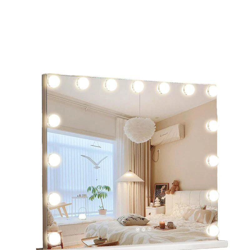 商品Fenchilin|Vanity Mirror With Lights, Hollywood Lighted Makeup Mirror,价格¥830,第1张图片