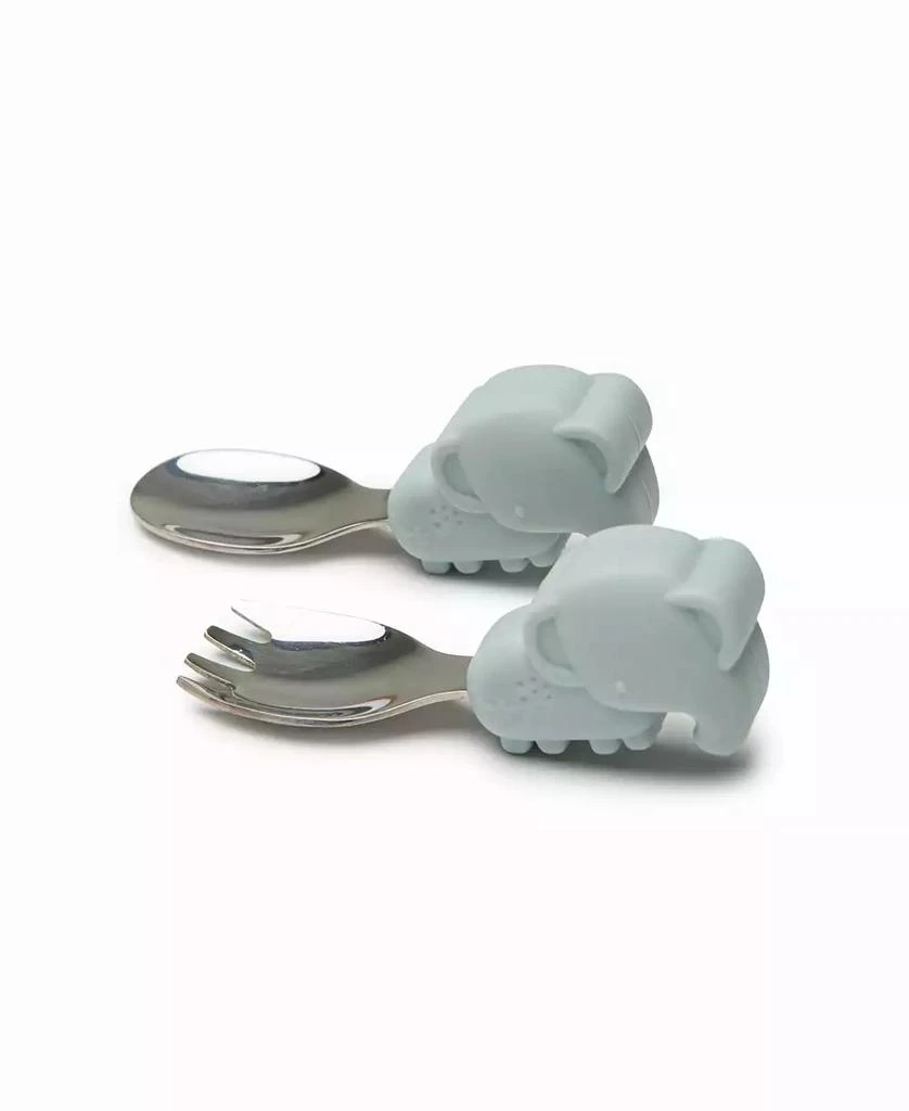 商品LouLou Lollipop|Baby Elephant Design Learning Feeding Set,价格¥272,第4张图片详细描述
