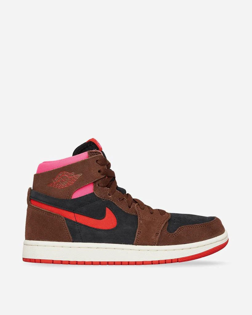 商品Jordan|WMNS Air Jordan 1 Zoom Air CMFT 2 Sneakers Cacao Wow / Black / Hyper Pink / Picante Red,价格¥1284,第2张图片详细描述