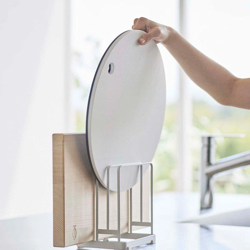 商品Yamazaki Home|Round Cutting Board Stand,价格¥174,第2张图片详细描述