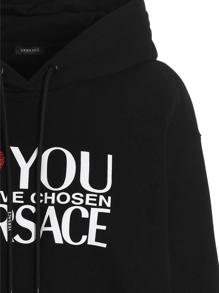 商品Versace|Versace i Love You Hoodie,价格¥6193,第3张图片详细描述