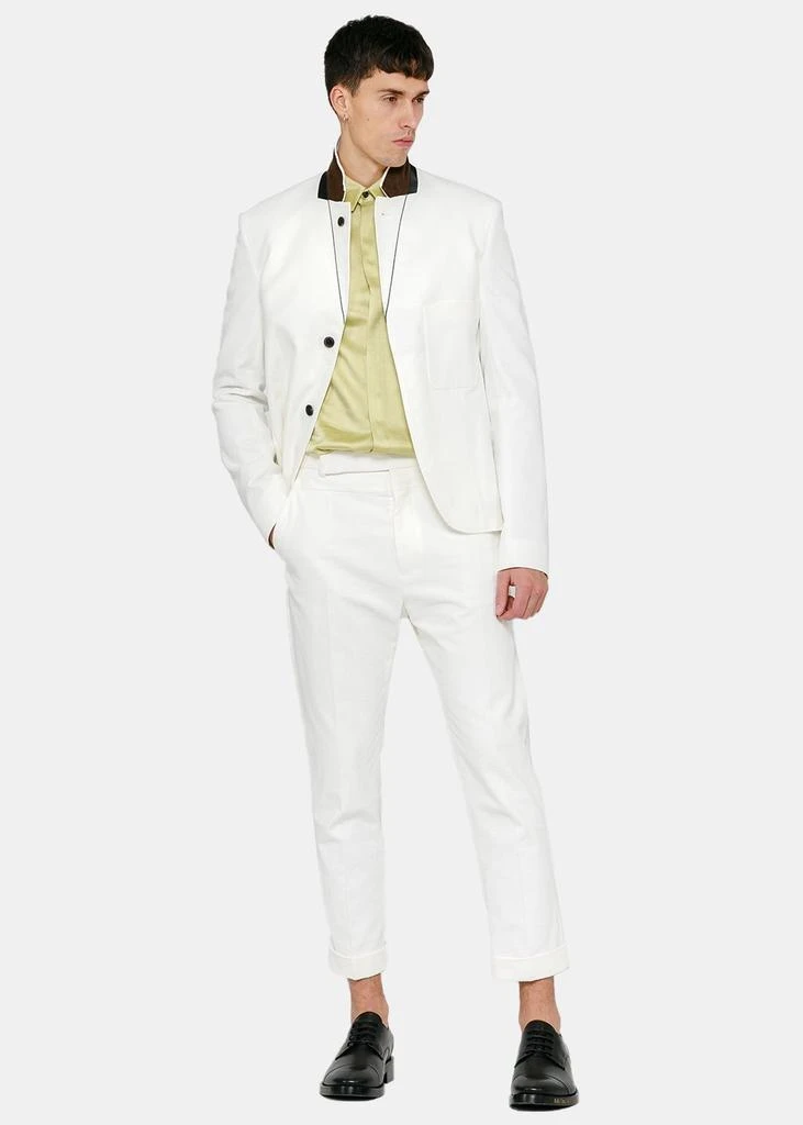 商品haider ackermann|Haider Ackermann Ivory Classic Blazer,价格¥5042,第5张图片详细描述