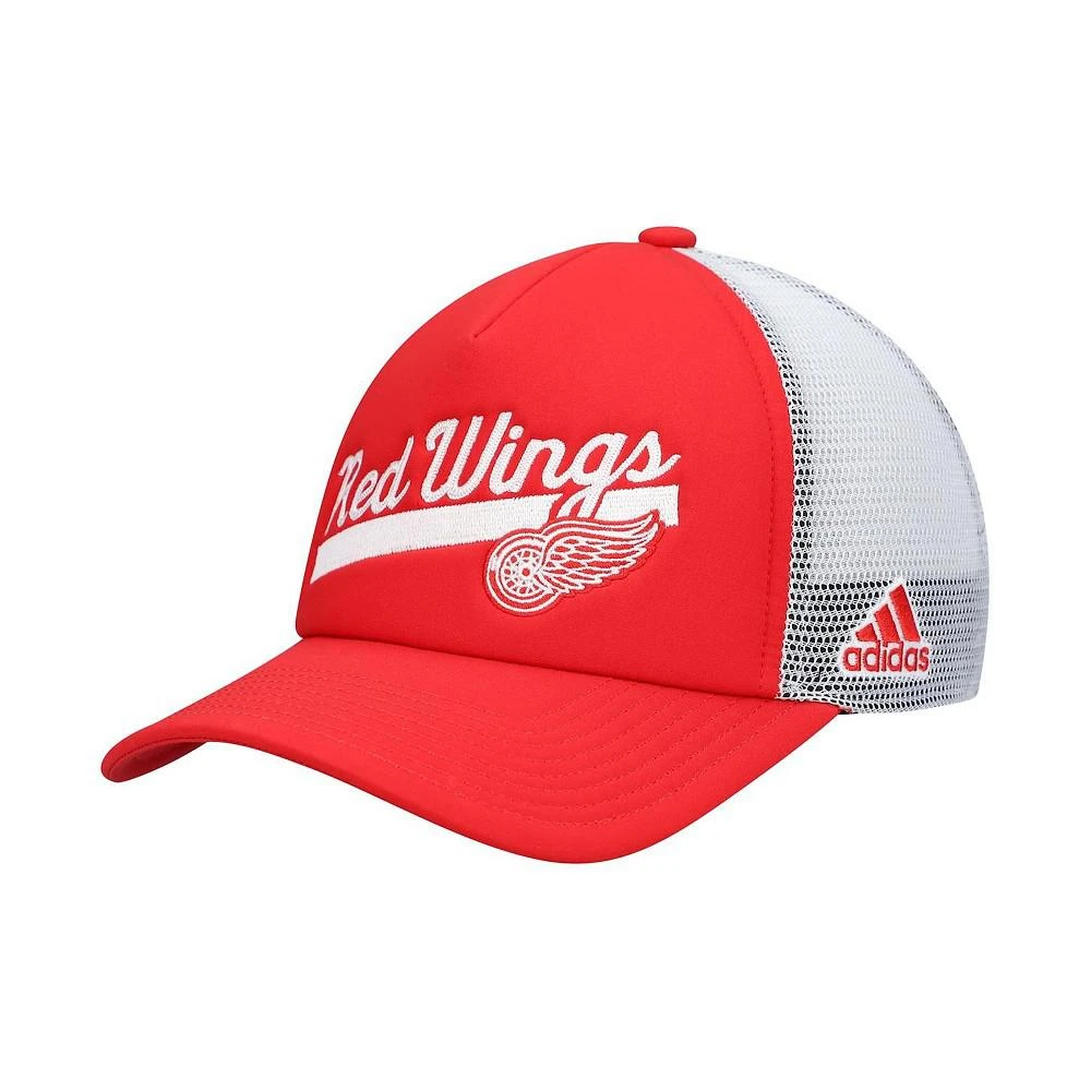 商品Adidas|Women's Red, White Detroit Red Wings Foam Trucker Snapback Hat,价格¥229,第1张图片