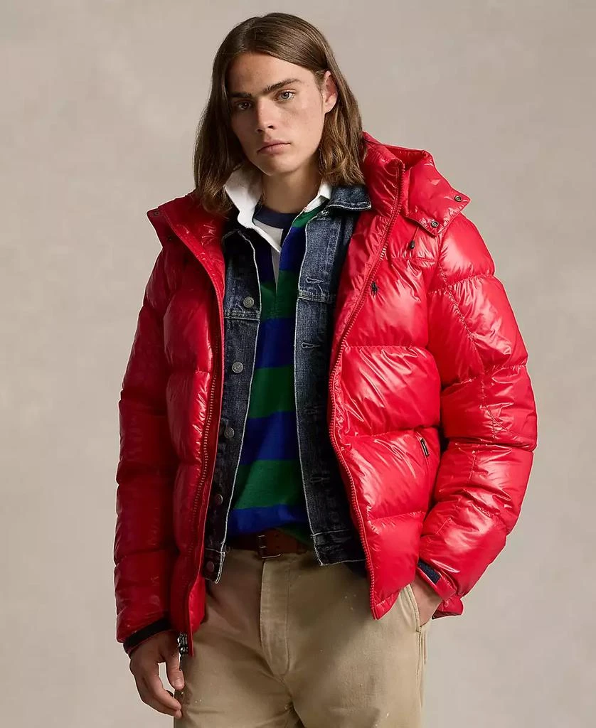 商品Ralph Lauren|Men's The Gorham Glossy Down Jacket,价格¥1581,第1张图片