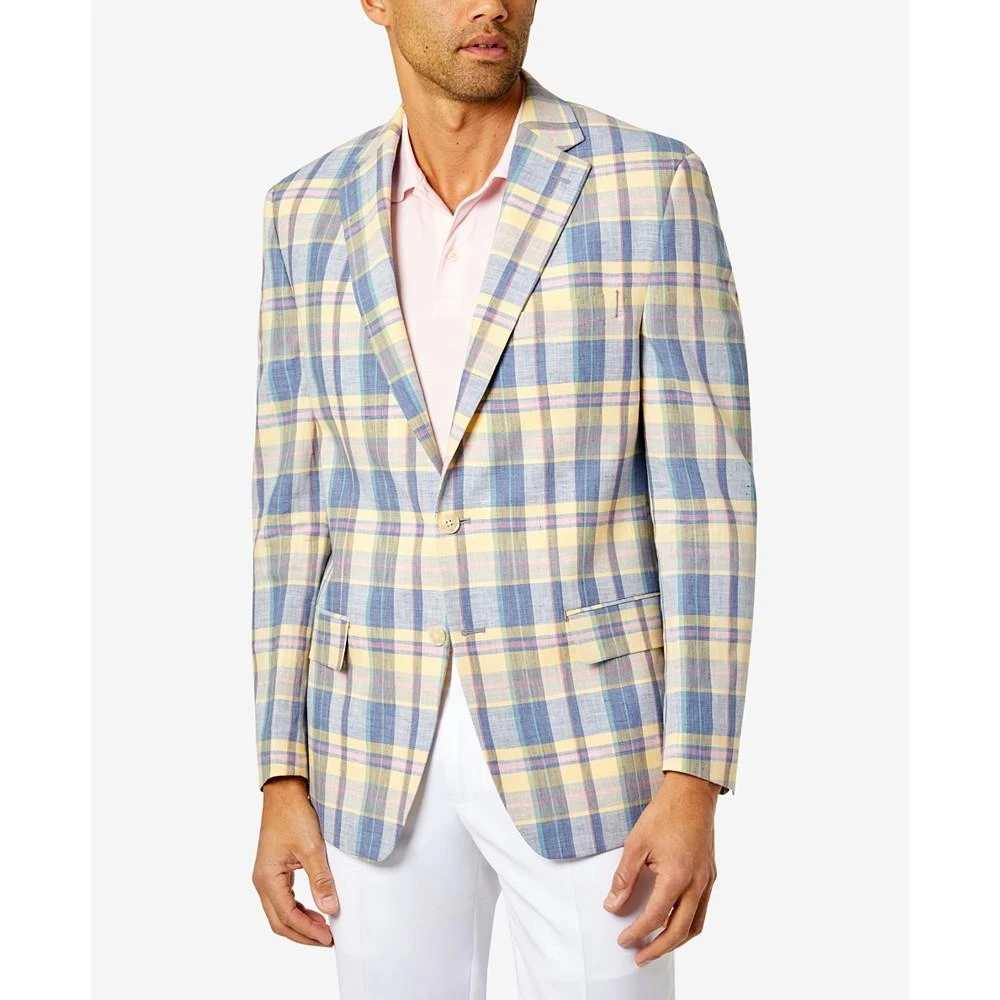 商品Club Room|Men's Classic-Fit Patterned Sport Coat, Created for Macy's,价格¥519,第3张图片详细描述