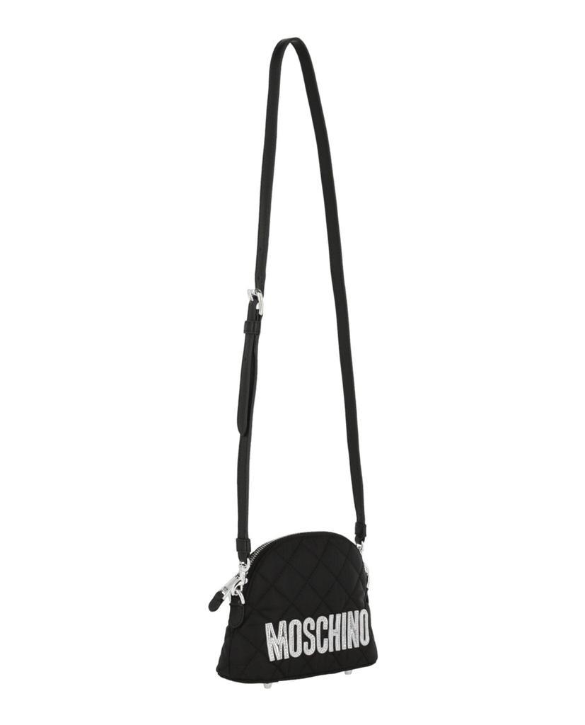 商品Moschino|Quilted Logo Shoulder Bag,价格¥2298,第6张图片详细描述