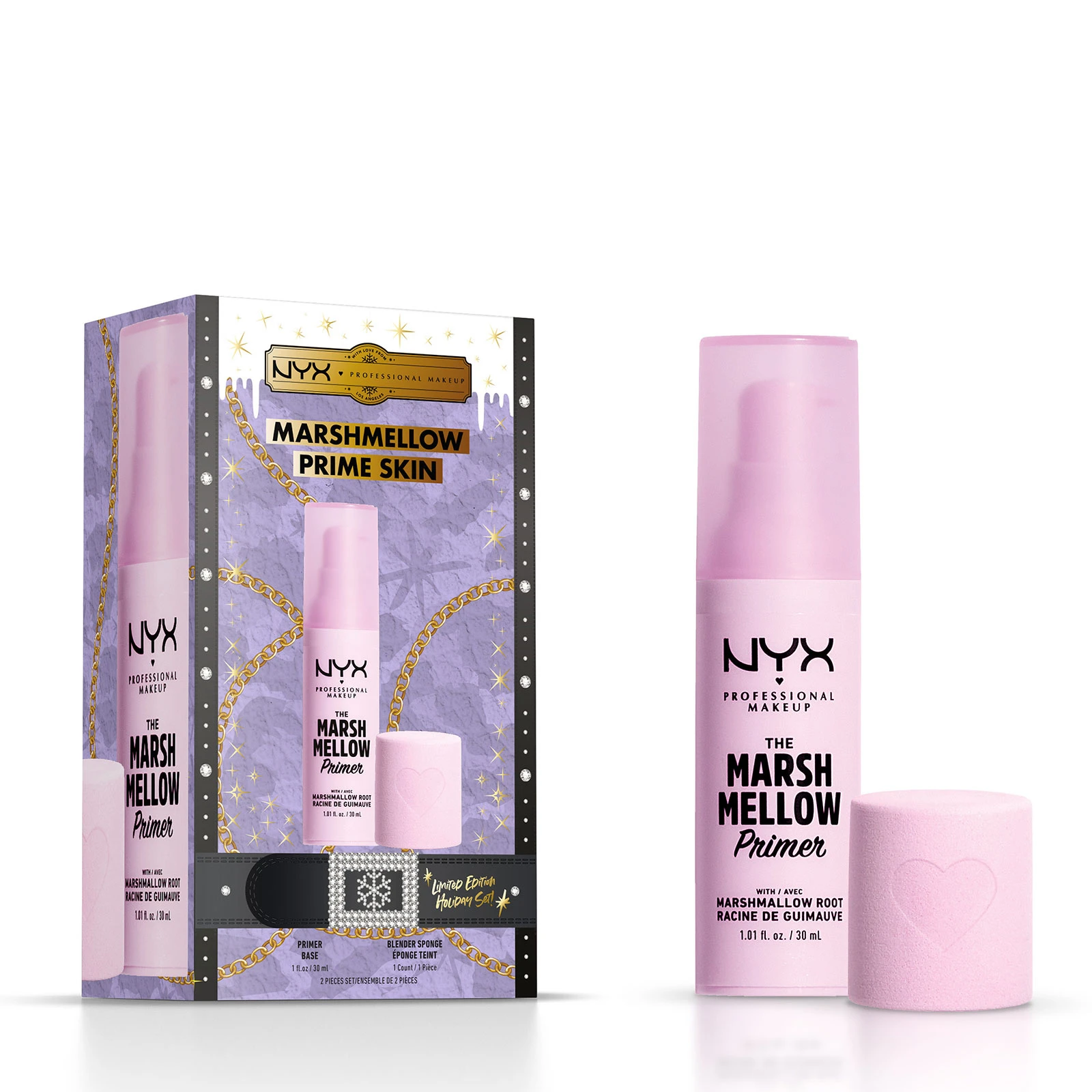 NYX Professional Makeup 棉花糖光滑水润妆前乳礼盒套装 商品