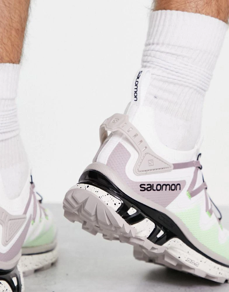 商品Salomon|Salomon XT-RUSH unisex trainers in white and green,价格¥834,第4张图片详细描述