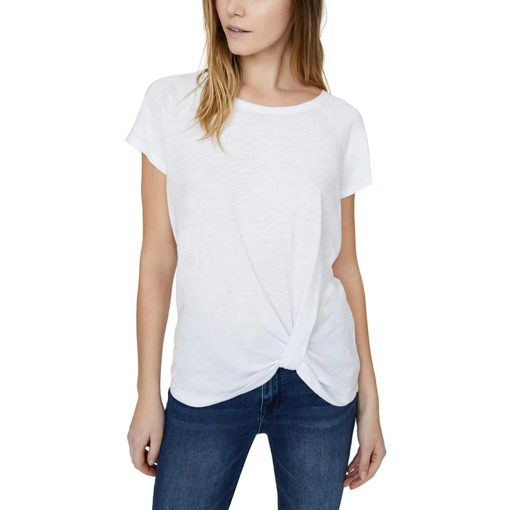 商品Sanctuary|Sanctuary Womens Sunny Days Twist Front Cap Sleeve T-Shirt,价格¥69,第1张图片