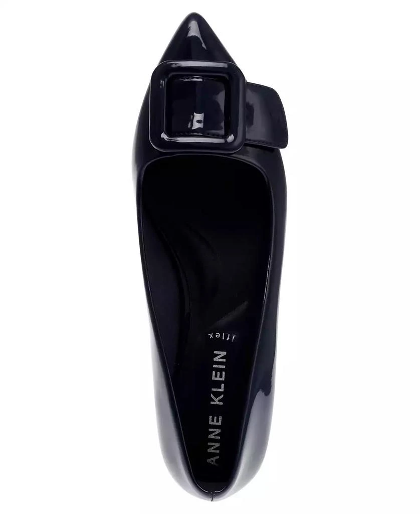 商品Anne Klein|Women's Kalea Pointed Toe Buckle Flats,价格¥581,第4张图片详细描述