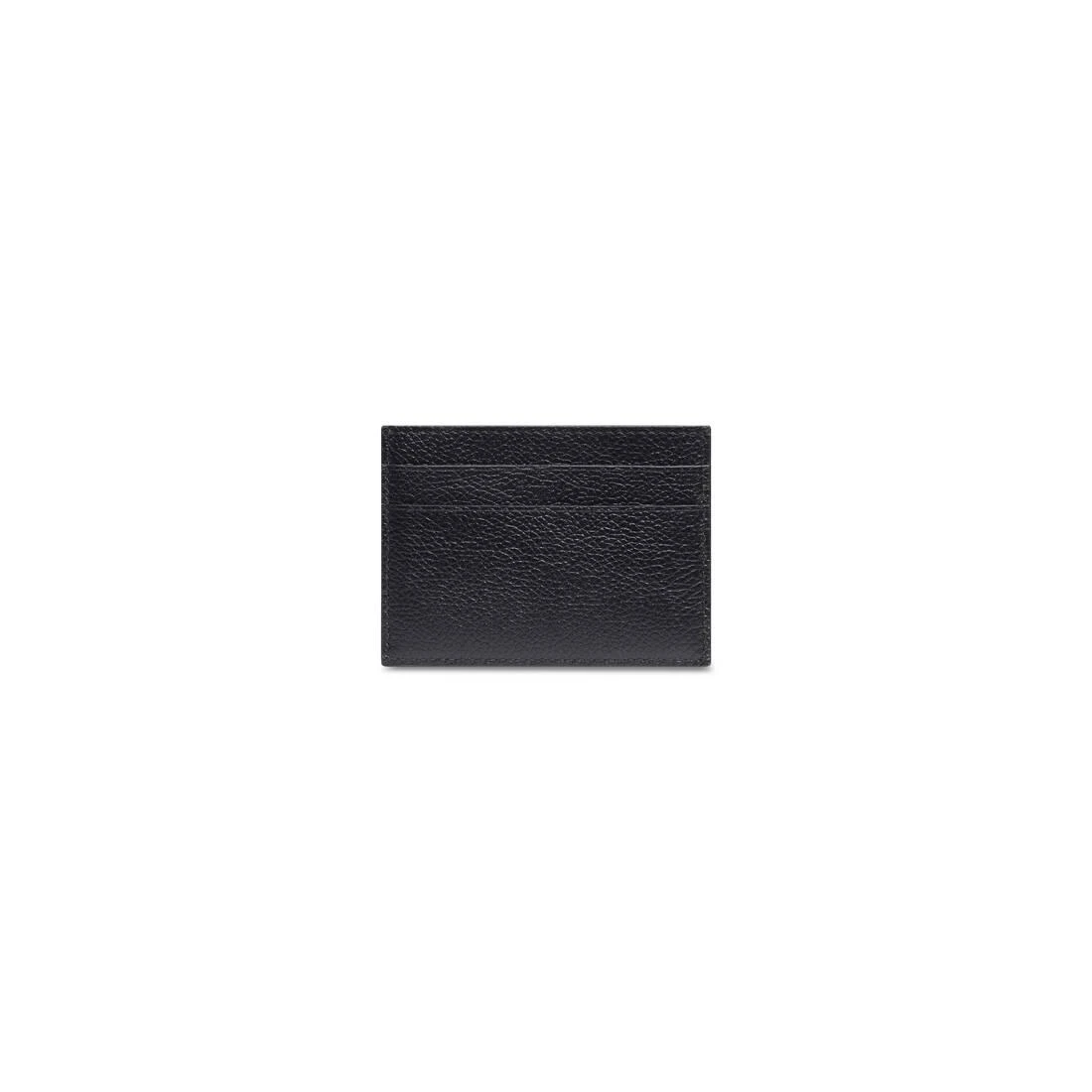 包邮包税【预售7天发货】 BALENCIAGA巴黎世家 23秋冬 女士 卡包 Cash Card Holder in Black 5943092AABK1090 商品