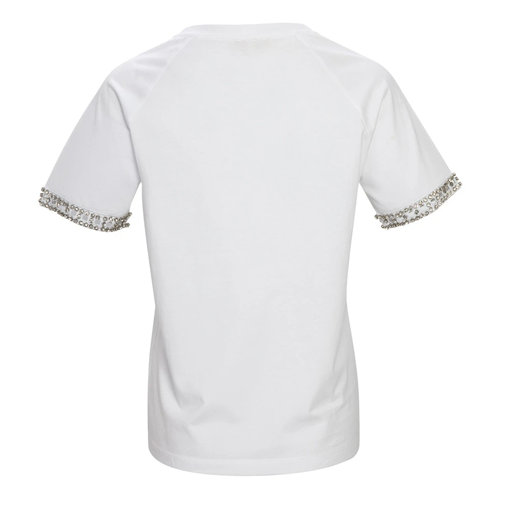 MAJE 女士白色棉质T恤 R130045P-WHITE 商品