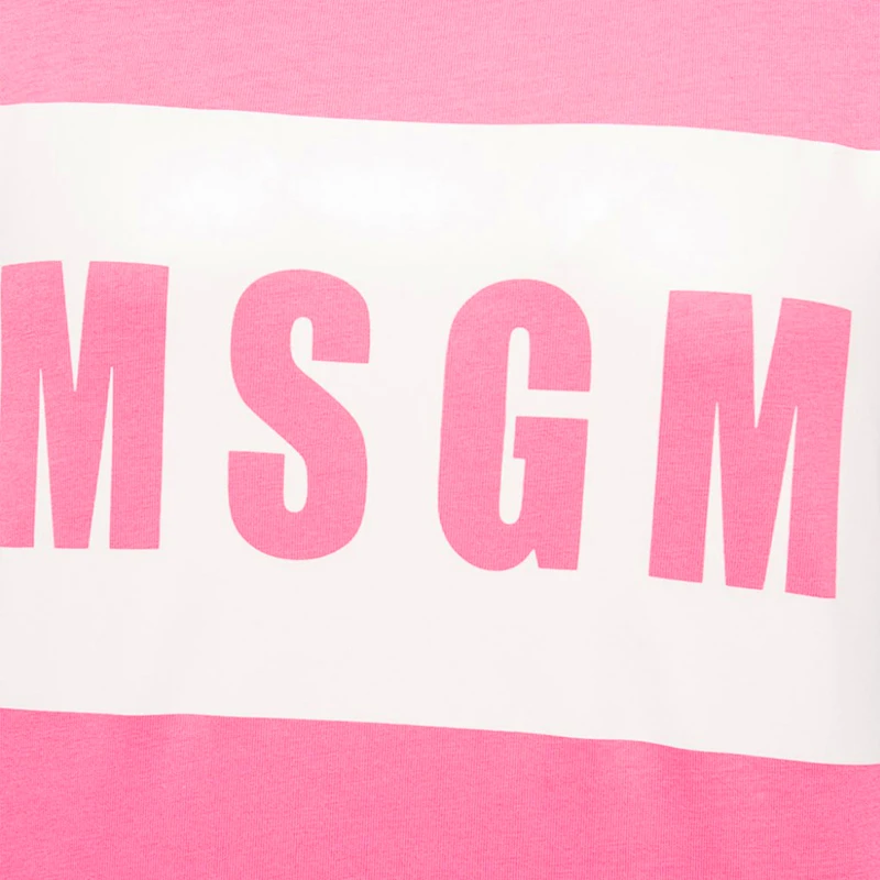 MSGM  女士棉质LOGO标识印花时尚短袖T恤 2741MDM95-5797-14 商品