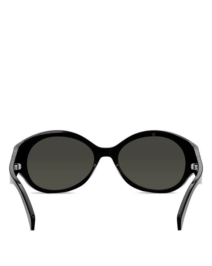 商品Celine|Triomphe Oval Sunglasses, 62mm,价格¥3818,第5张图片详细描述