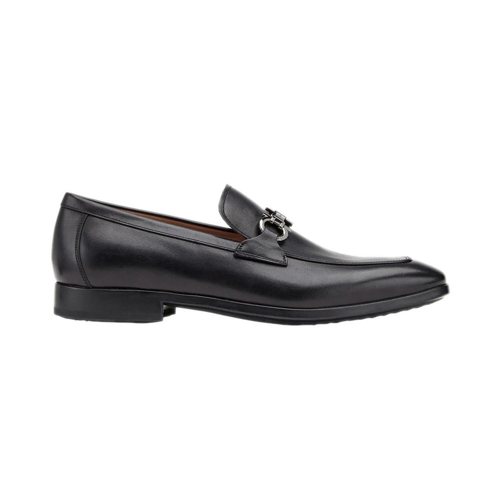 商品Salvatore Ferragamo|SALVATORE FERRAGAMO 黑色男士系带正装鞋 02-C512-735236,价格¥4203,第1张图片