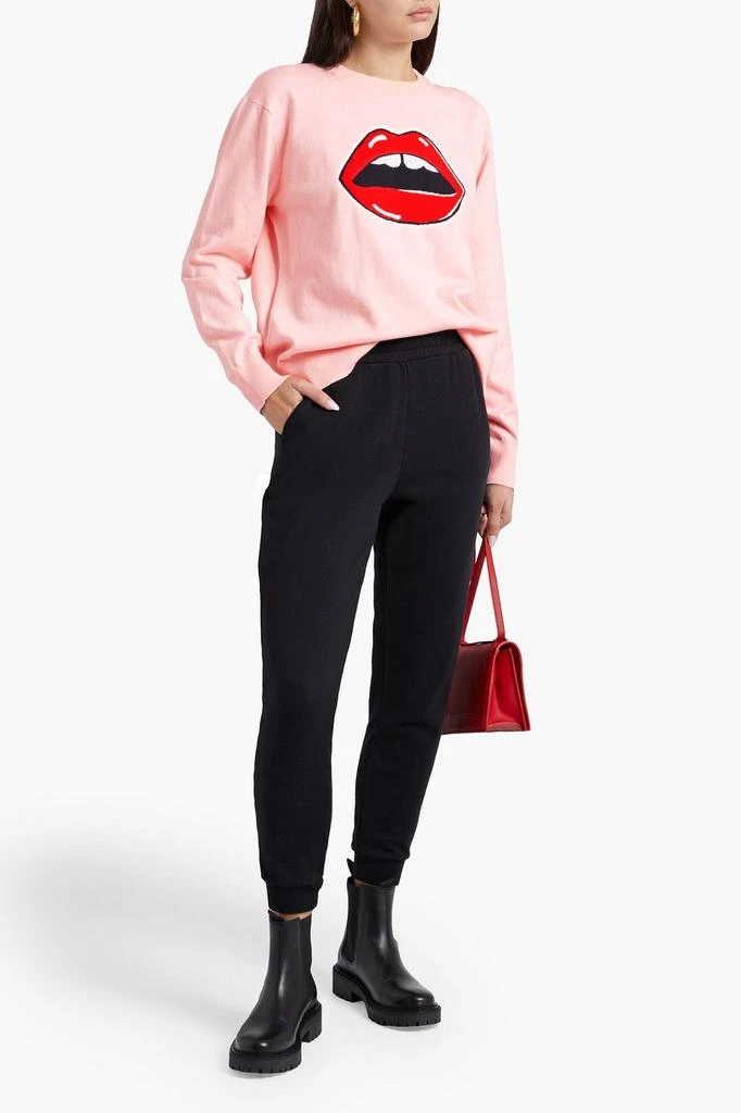 商品MARKUS LUPFER|Dani intarsia cotton and cashmere-blend sweater,价格¥550,第4张图片详细描述