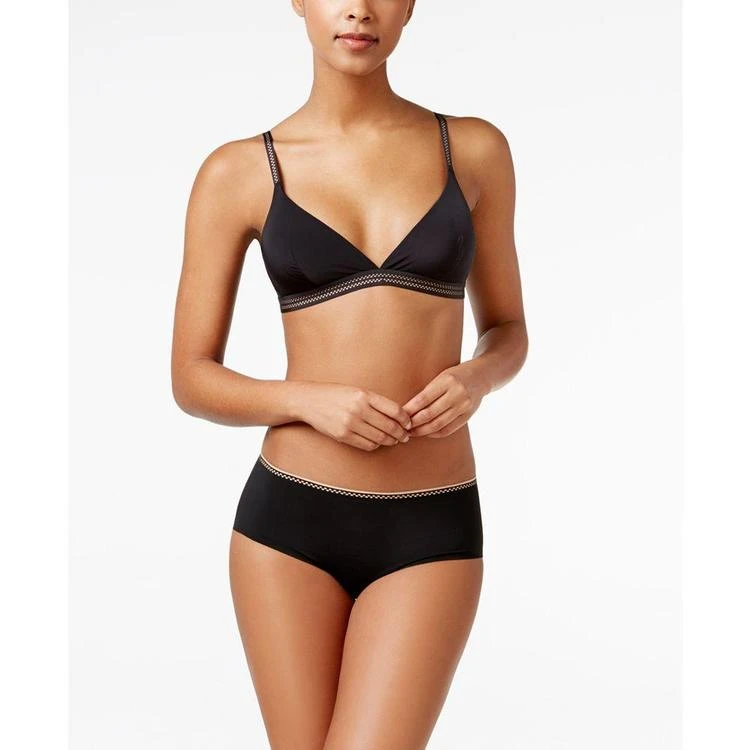 商品DKNY|Essential Microfiber Dotted-Trim Bralette DK2013,价格¥143,第3张图片详细描述