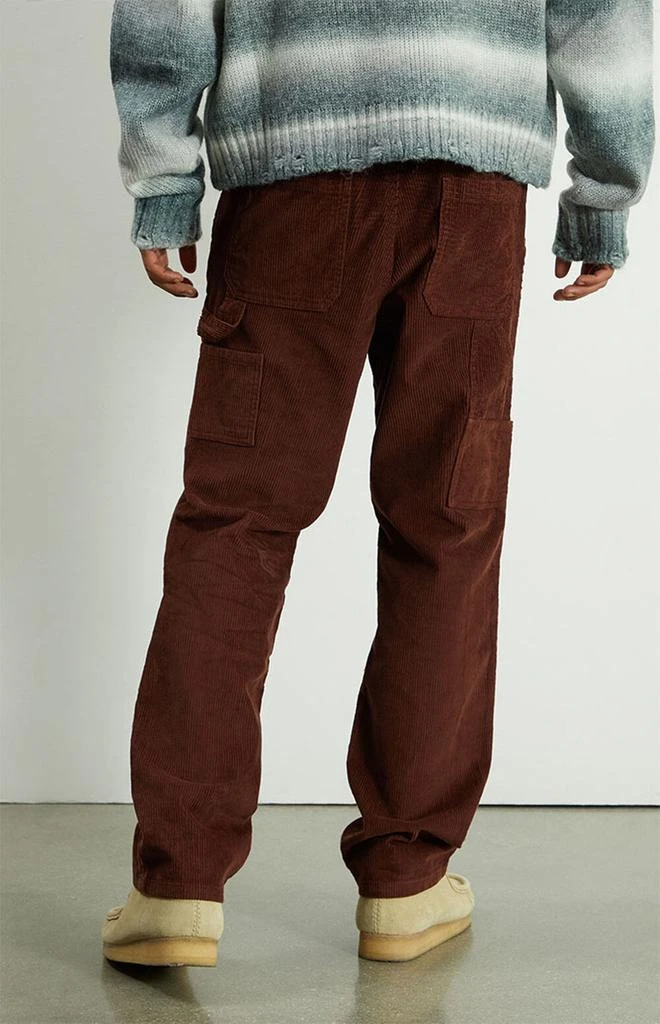 商品PacSun|Brown Corduroy Drawstring Carpenter Pants,价格¥448,第4张图片详细描述