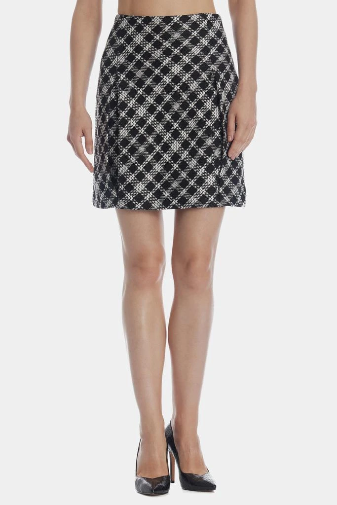 商品Karl Lagerfeld Paris|Plaid Tweed Skirt,价格¥533,第1张图片