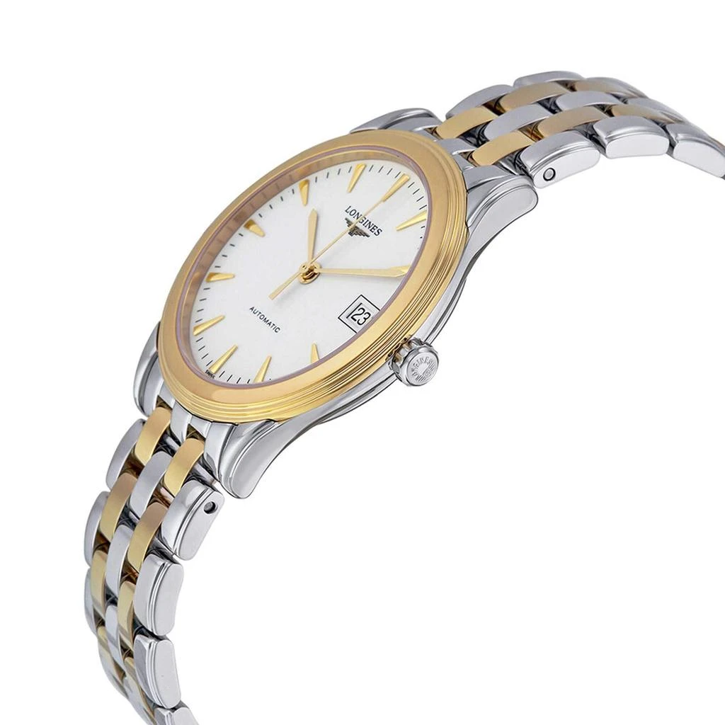 商品Longines|Longines Men's Watch - Flagship Automatic White Dial Two Tone Bracelet | L47743227,价格¥5130,第2张图片详细描述