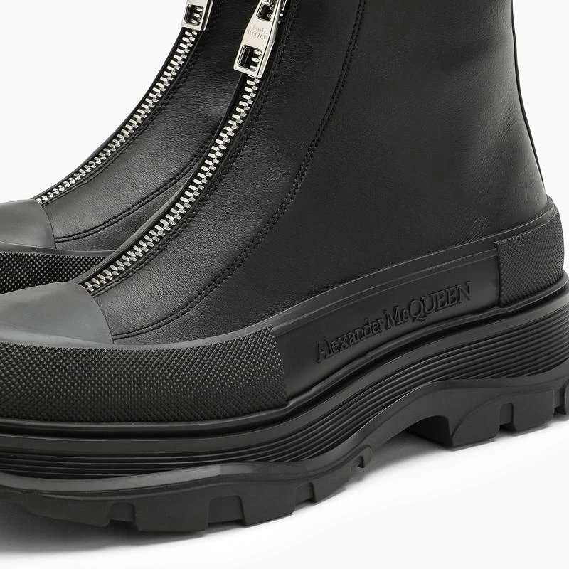 Black Zip Tread Slick boot 商品