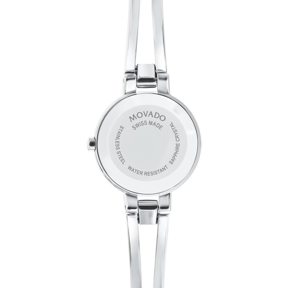 Women's Swiss Amorosa Stainless Steel Bangle Bracelet Watch 24mm商品第3张图片规格展示