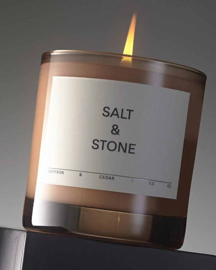 商品Salt & Stone|Saffron & Cedar Candle,价格¥380,第4张图片详细描述