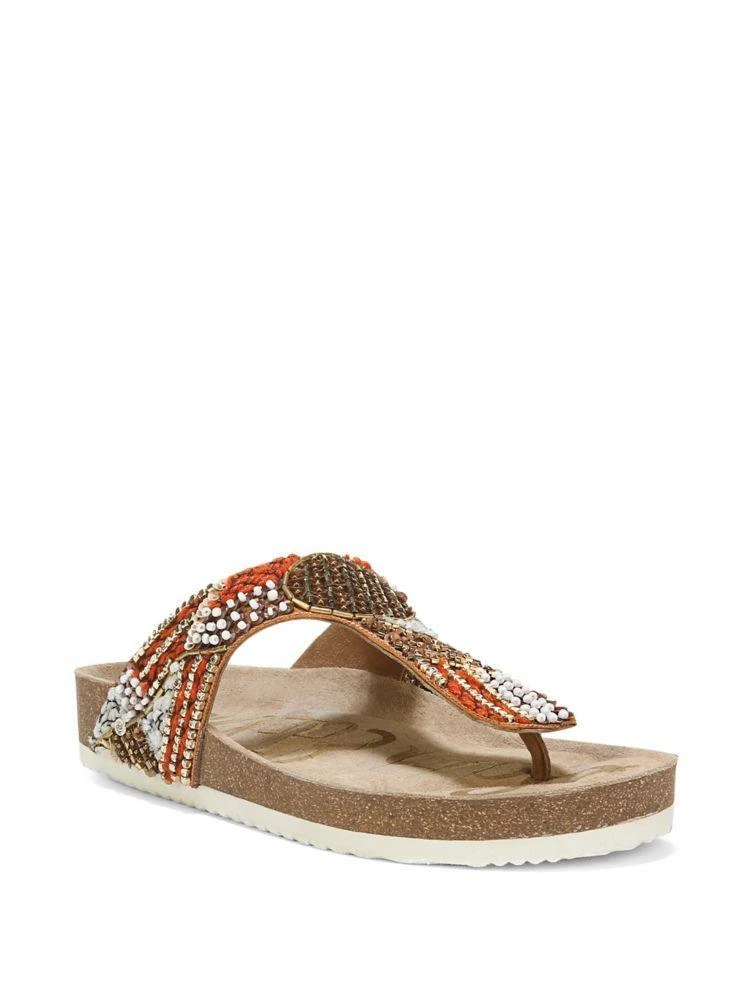 商品Sam Edelman|Olivie 4 Embellished Satin Footbed Sandals,价格¥680,第1张图片