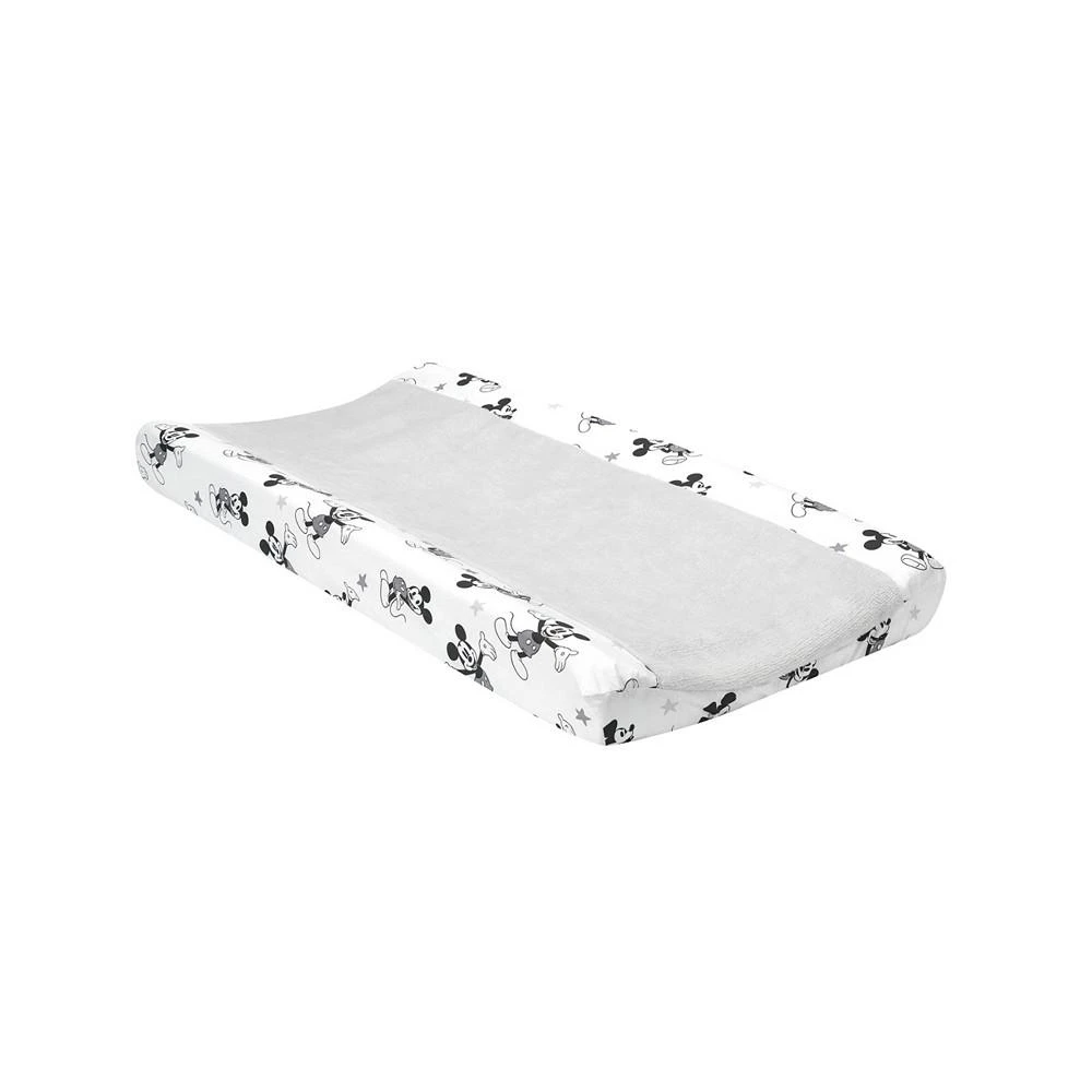 商品Lambs & Ivy|Disney Baby Magical Mickey Mouse Changing Pad Cover - Gray,价格¥186,第1张图片
