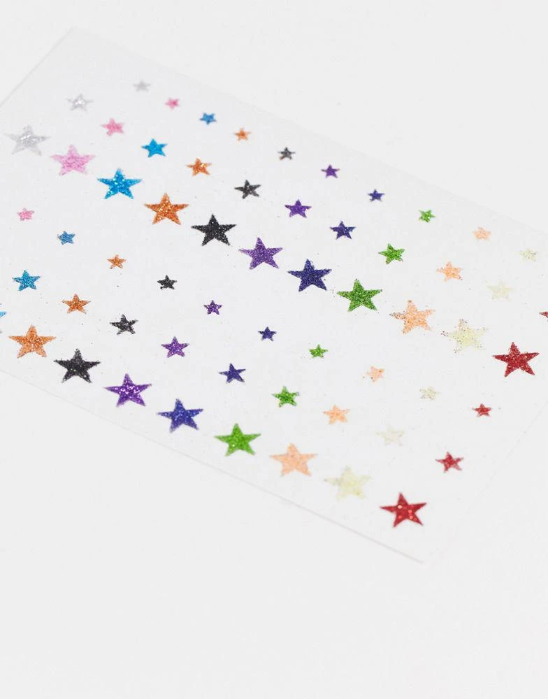 商品In Your Dreams|In Your Dreams PRIDE Rainbow Stars Face Stickers,价格¥58,第3张图片详细描述