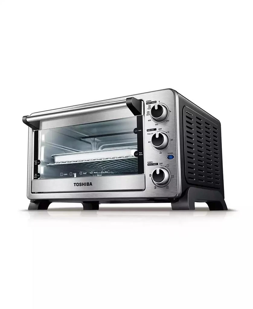 商品Toshiba|6 Slice Convection Toaster Oven,价格¥741,第2张图片详细描述