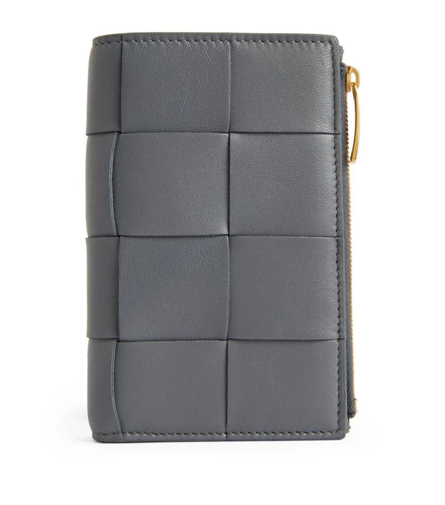 商品Bottega Veneta|Leather Intreccio Wallet,价格¥6027,第1张图片