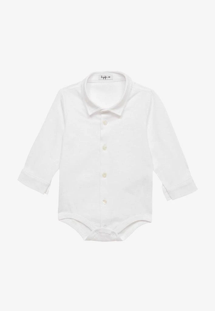 商品IL GUFO|Baby Boys Buttoned Shirt Bodysuit,价格¥555,第1张图片