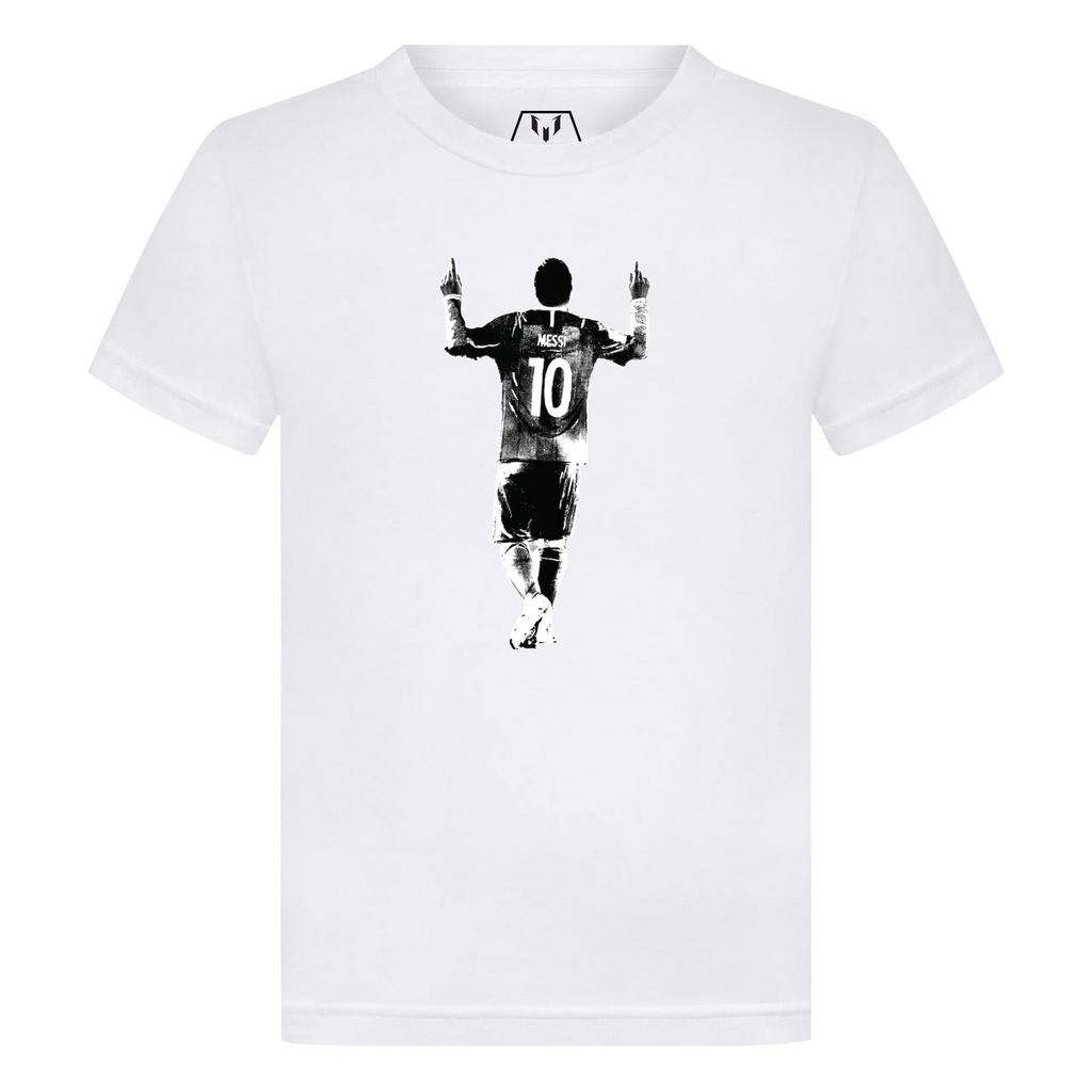 Messi Silhouette Kid's T-Shirt商品第4张图片规格展示