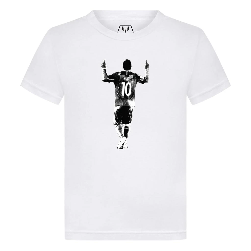 商品Printful|Messi Silhouette Kid's T-Shirt,价格¥187,第4张图片详细描述