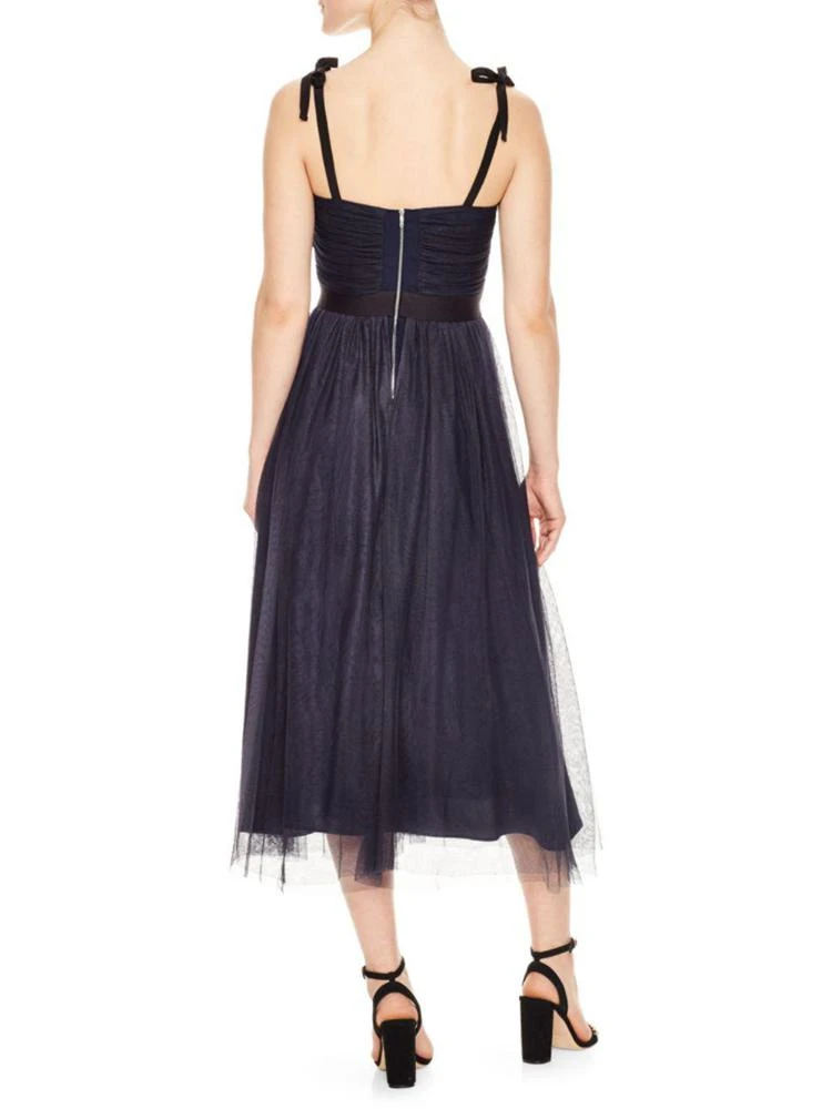 商品Sandro|Bishop Pleated Bodice Tulle Dress,价格¥1748,第2张图片详细描述