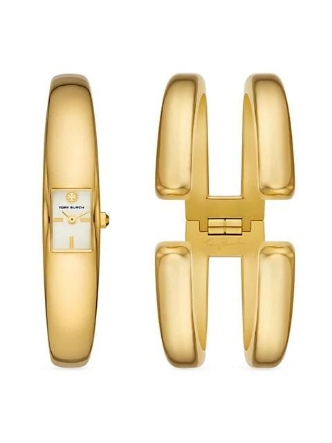 商品Tory Burch|Puzzle Goldtone Stainless Steel Watch,价格¥1976,第2张图片详细描述