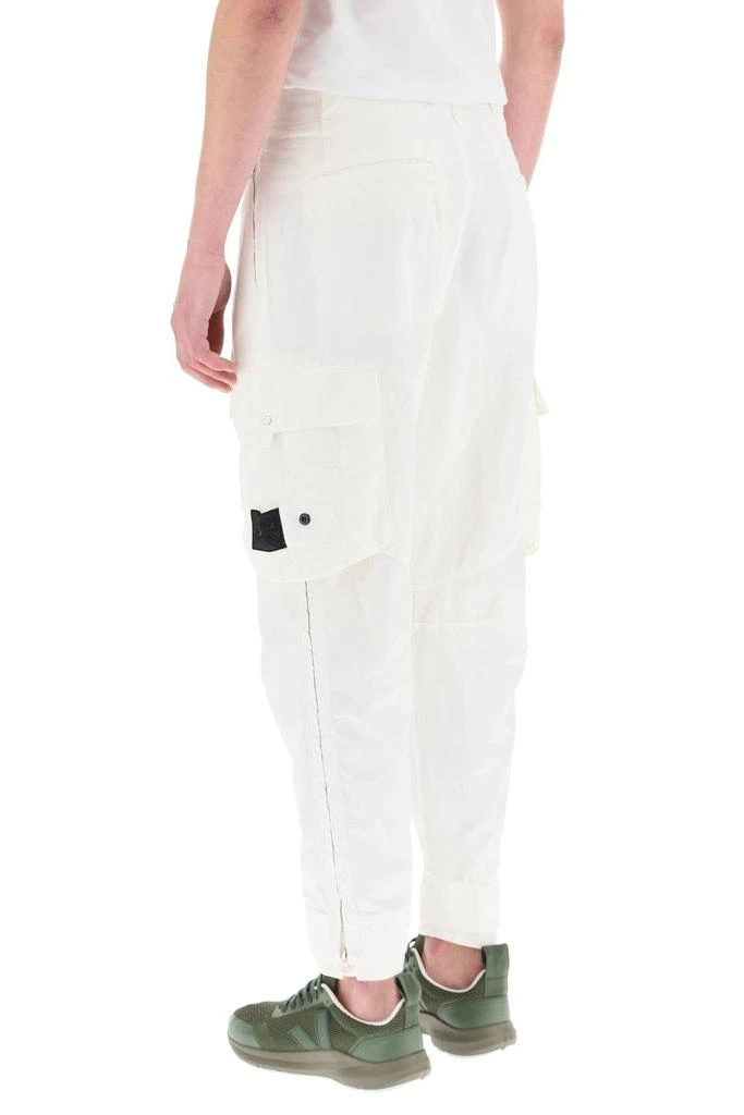商品Stone Island|STRETCH LYOCELL COTTON CAVALRY TROUSERS,价格¥2675,第4张图片详细描述